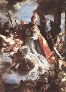 COELLO, Claudio The Triumph of St Augustine df oil on canvas